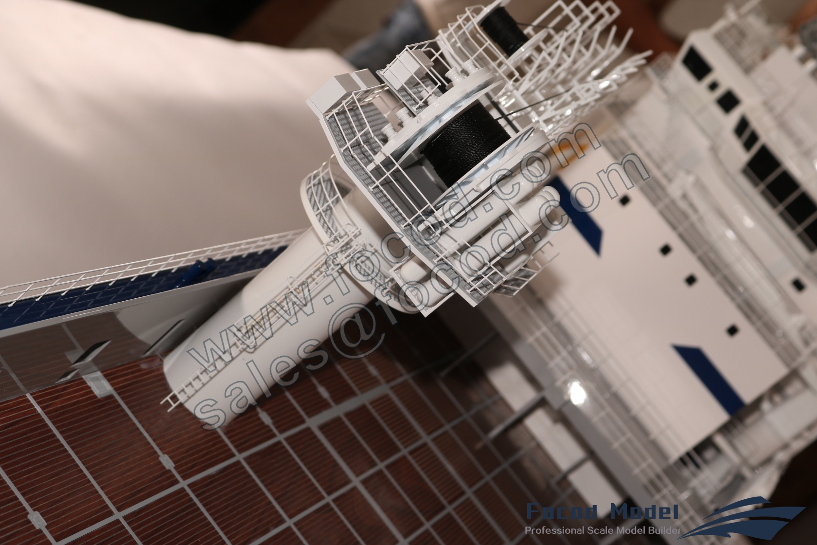 customized model of 134m Offshore Support Vessel
